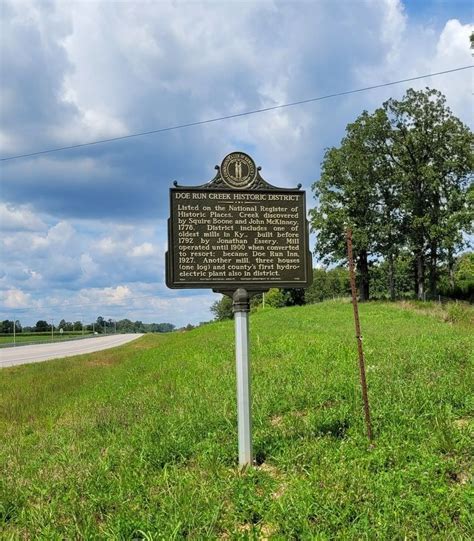 doe run village historic district|doe run campground.